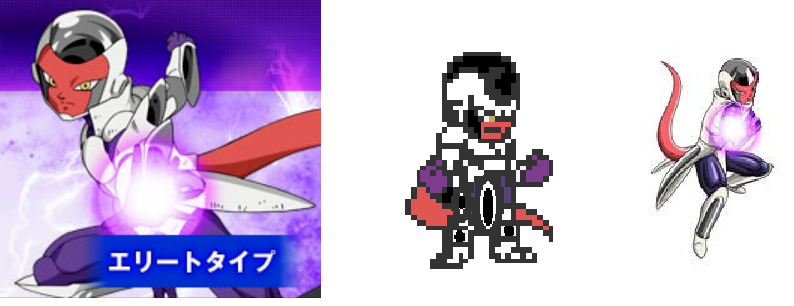 Dragonball Heroes Sprite-Frieza's Race Elite