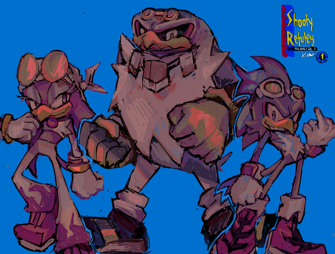 Babylon Rouges From Sonic STH- Babylon Rogues by shootyrefutey on DeviantArt