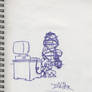 Garfield Sketches D 2