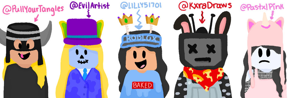 ROBLOX Artists Twitter Header [ft. LILLY51701(me)] by Lilly51701 on  DeviantArt