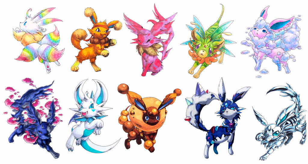 Likee Evolution Evolutionary eevee! by TAKE2008 on DeviantArt