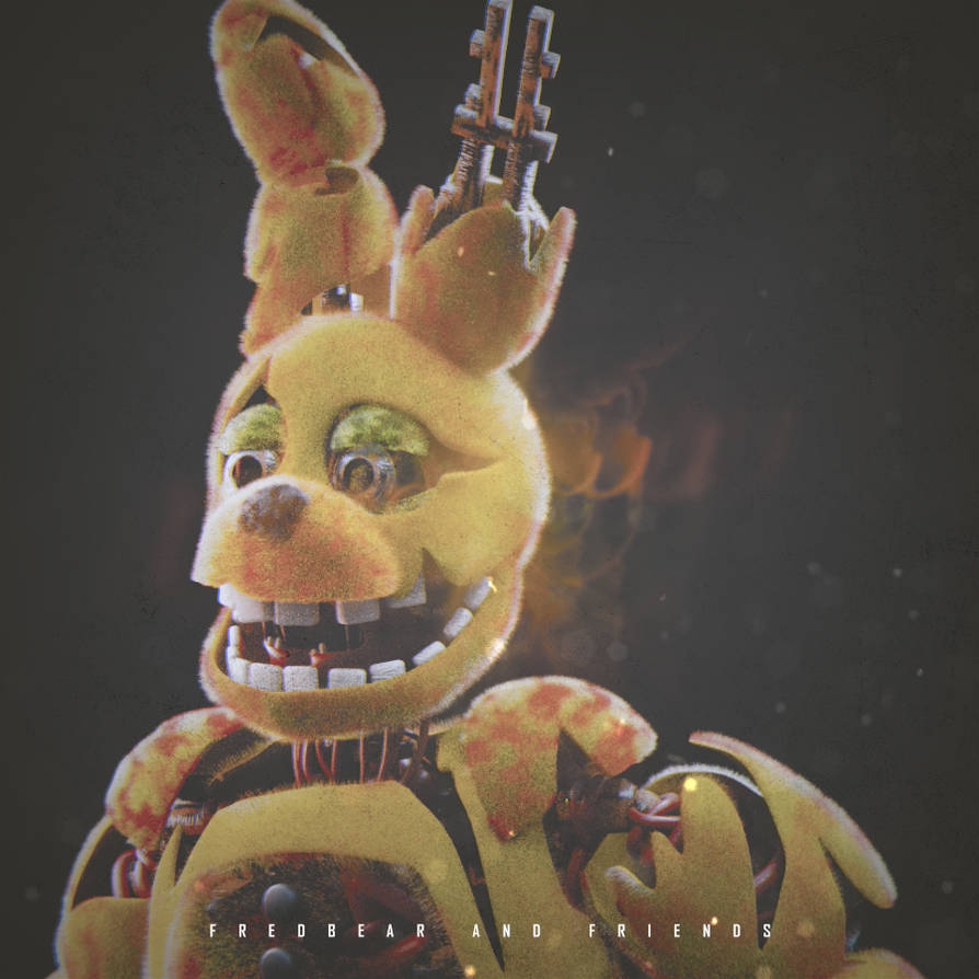 Commission by Dovaah | Realistic Springtrap by TheMercifulGuard on ...