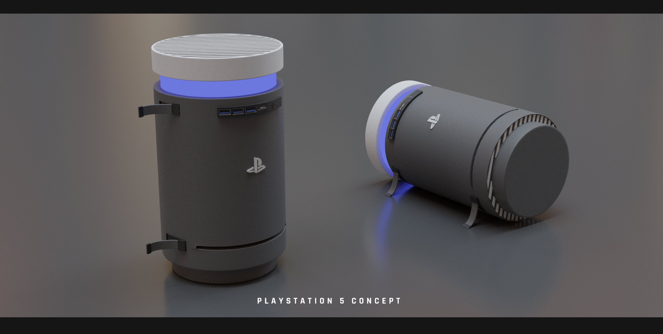 PS5 Concept Art by TheMercifulGuard on