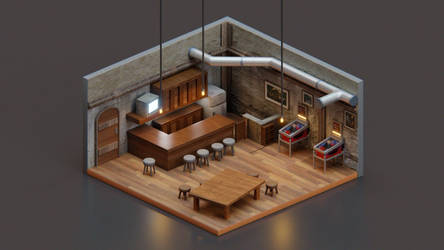 7th Heaven | Isometric Art