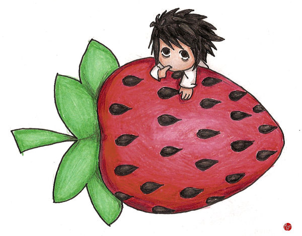 L and his Strawberry