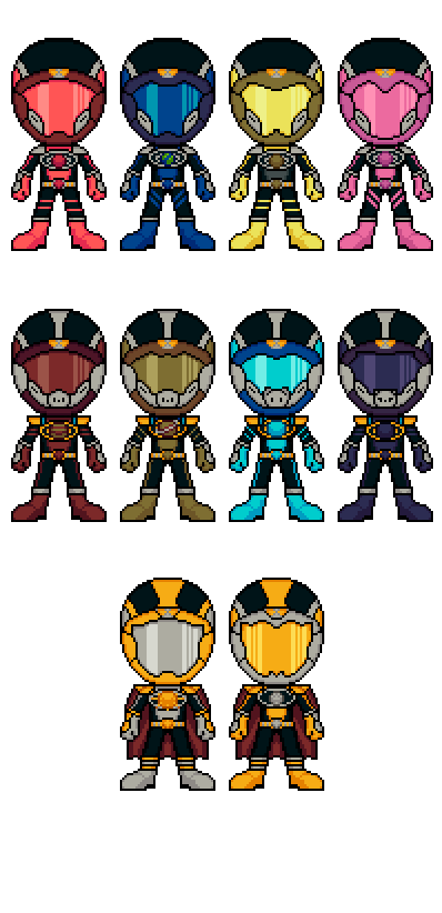 Custom Sentai - Escuadron Planetario by AnArtlessGuy on DeviantArt