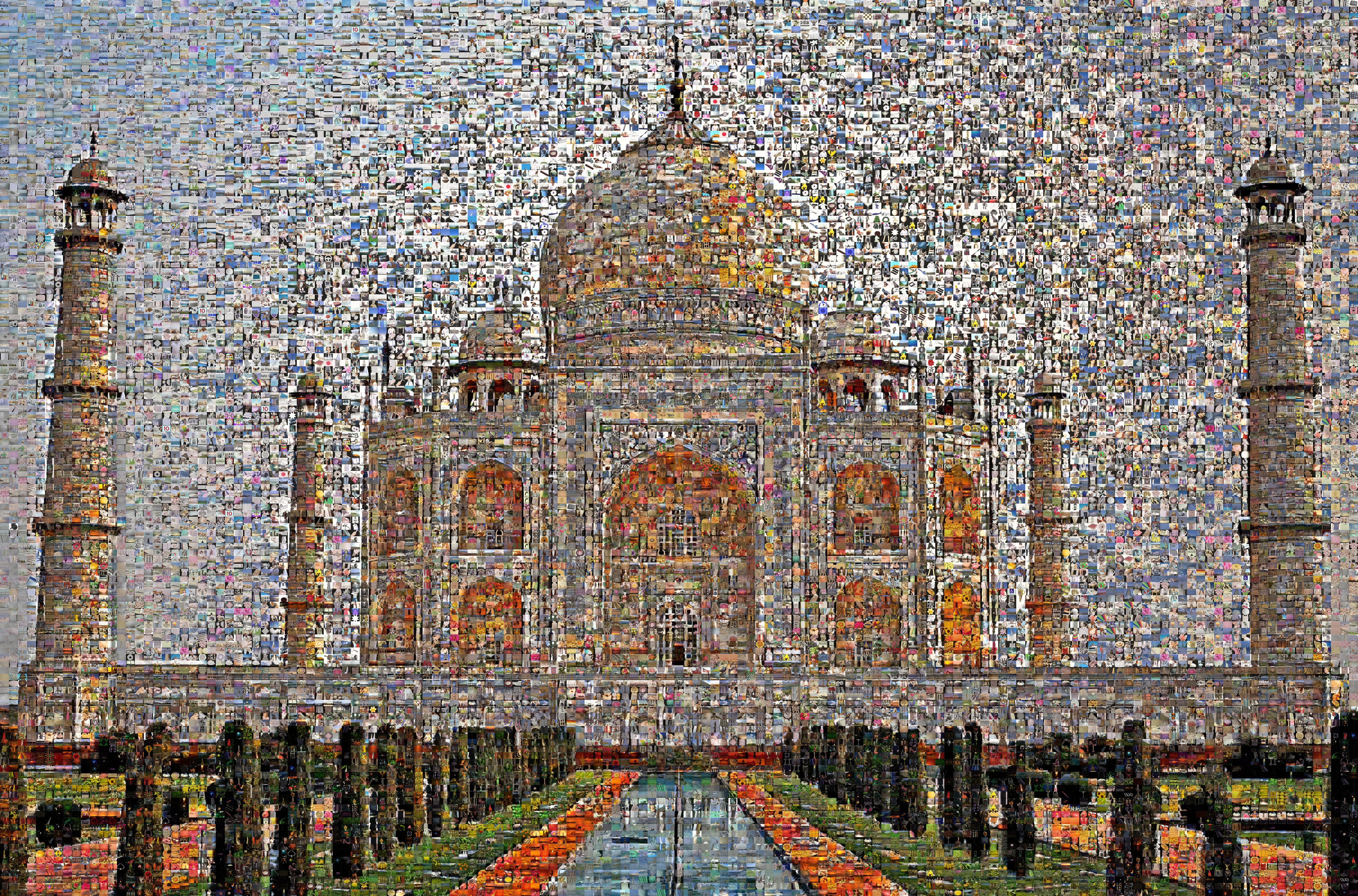 Taj Mahal2-Mosaic2