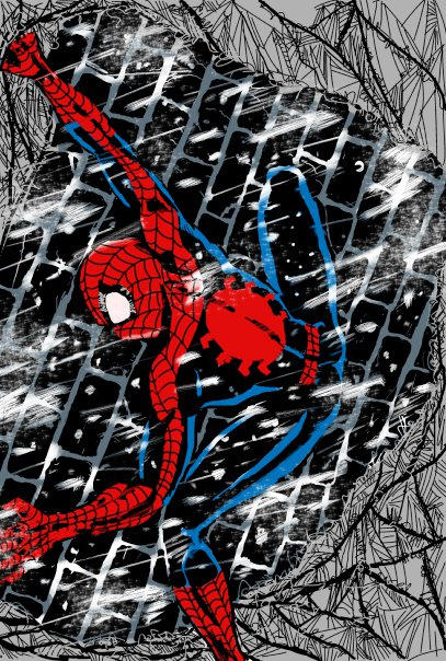 Spider-Man colors by boneshifter on DeviantArt