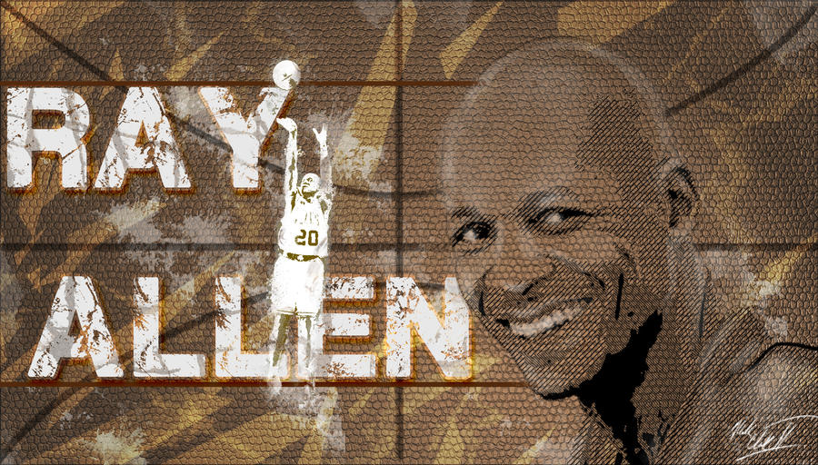 Ray allen poster by Mark-Clark-II on DeviantArt