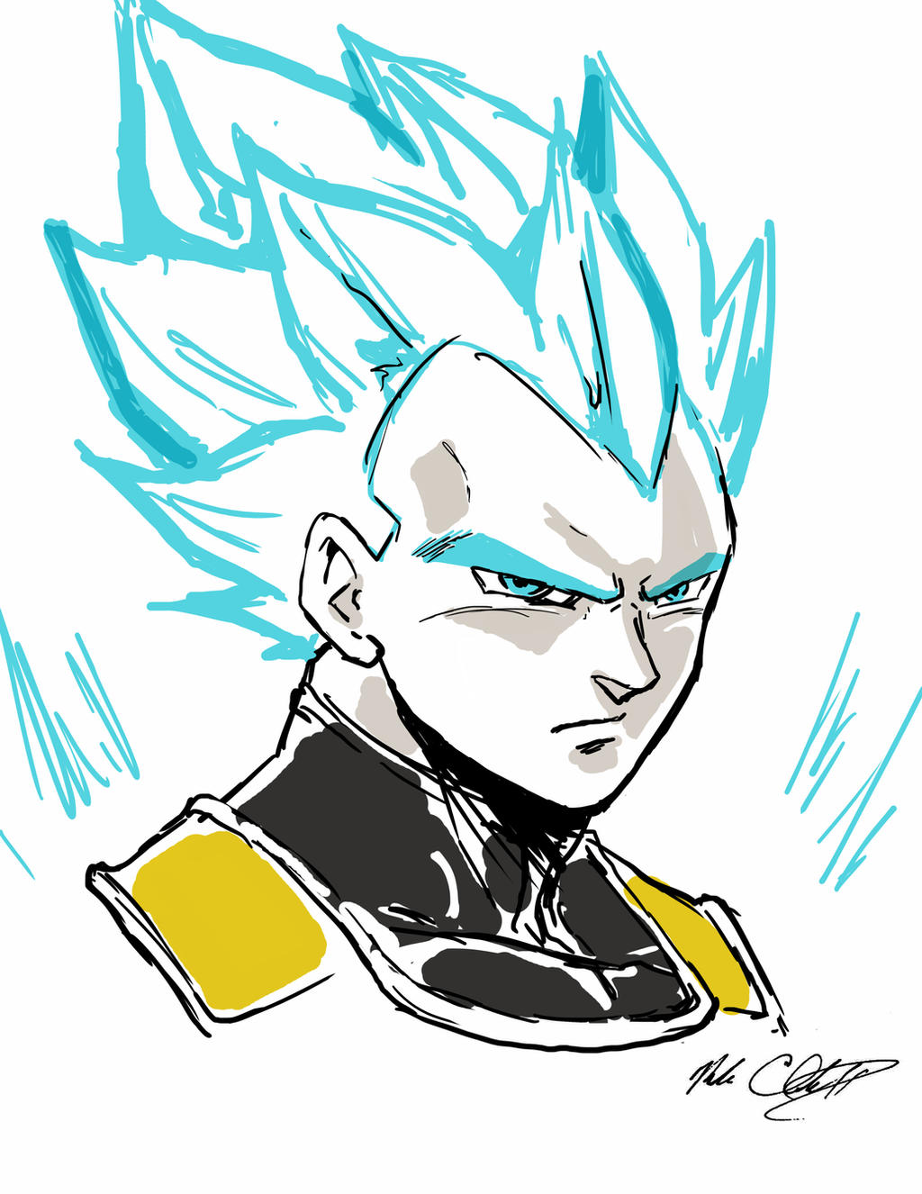 SSJG-Vegeta