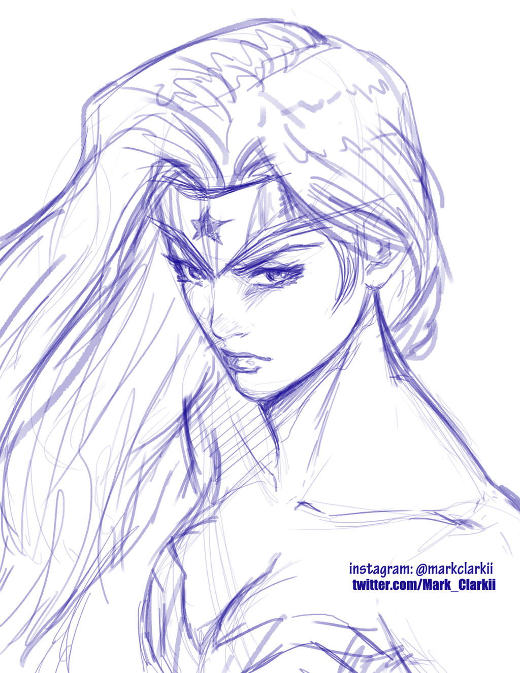 Wonder Woman Sketch