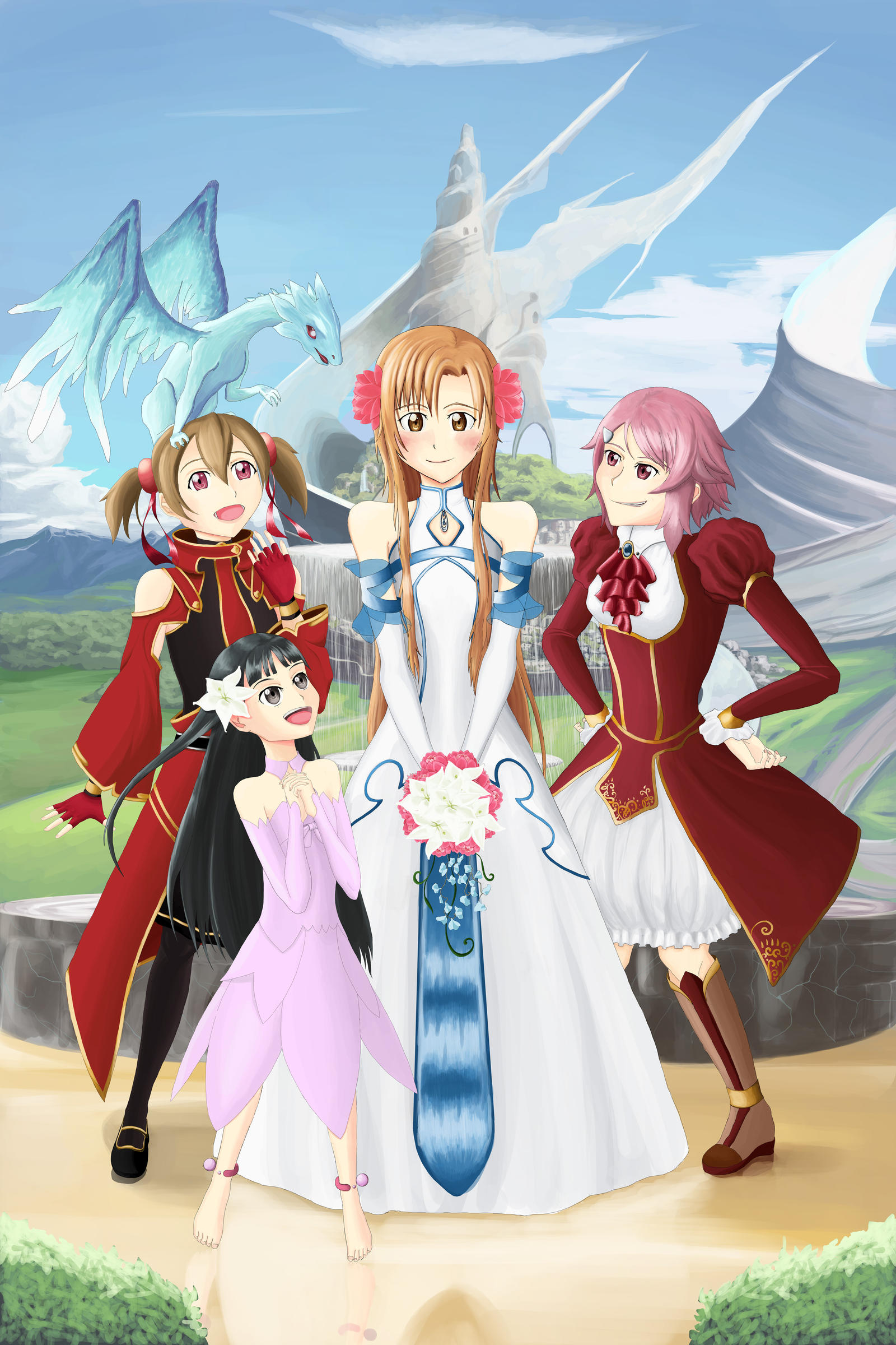 Asuna's Bridal Party