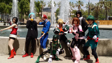 My Hero Academia Group Cosplay