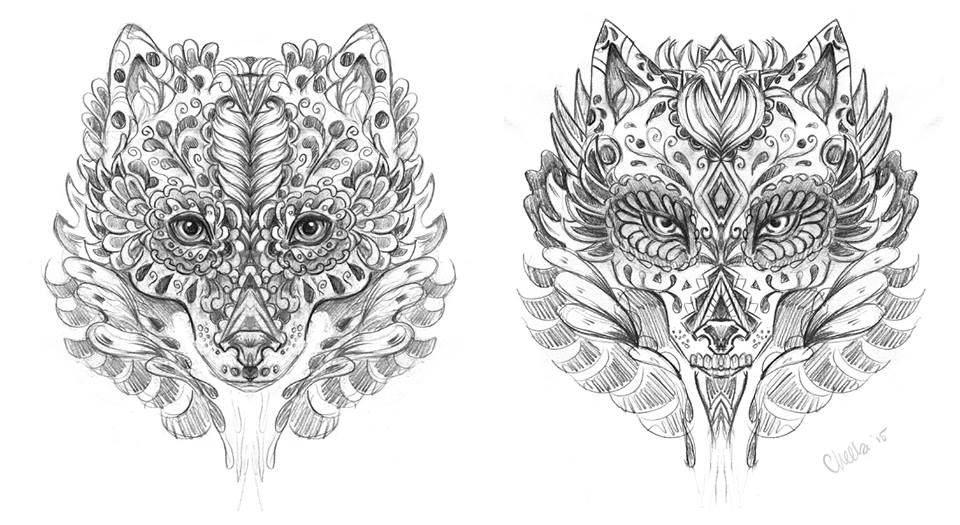 Tattoo design brother and sister