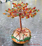 Autumn wire tree style 2 by HollieBollie