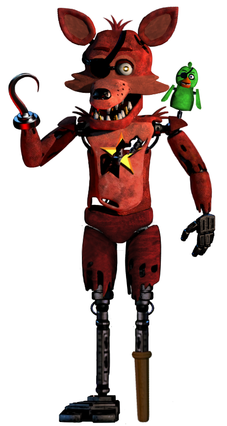 FNaF 1 Rockstar Foxy by Wheat06 on DeviantArt