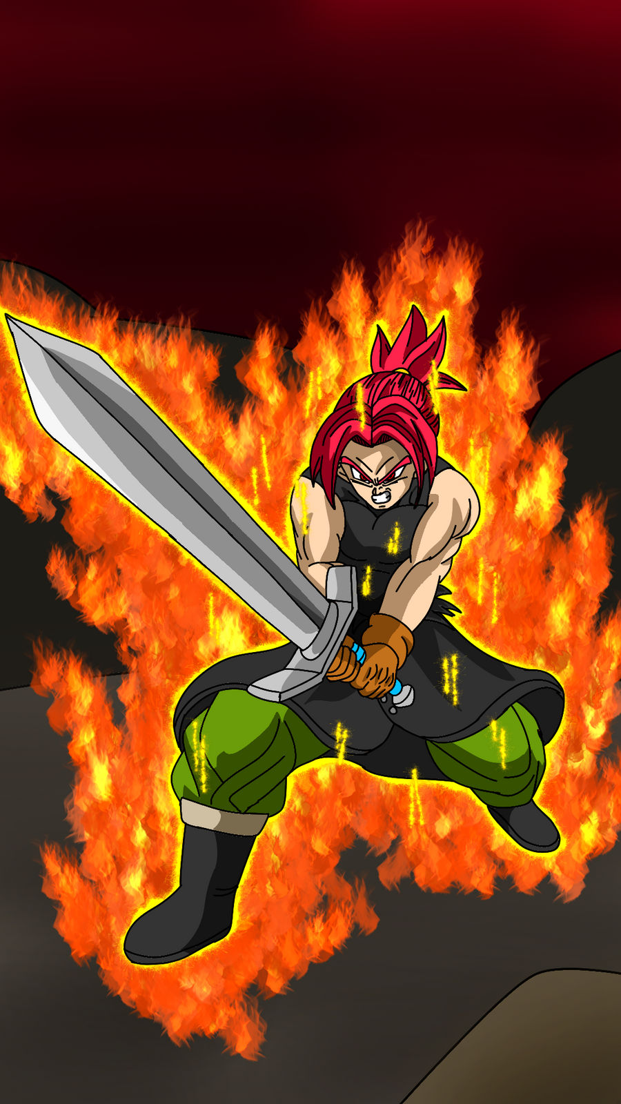Trunks Oc OC: Xeno-Trunks SSG... by ZaikusuFoxline23 on DeviantArt