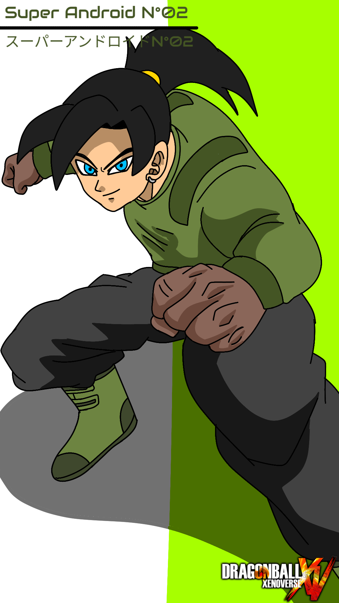 The Saiyan Android... by ZaikusuFoxline23 on DeviantArt