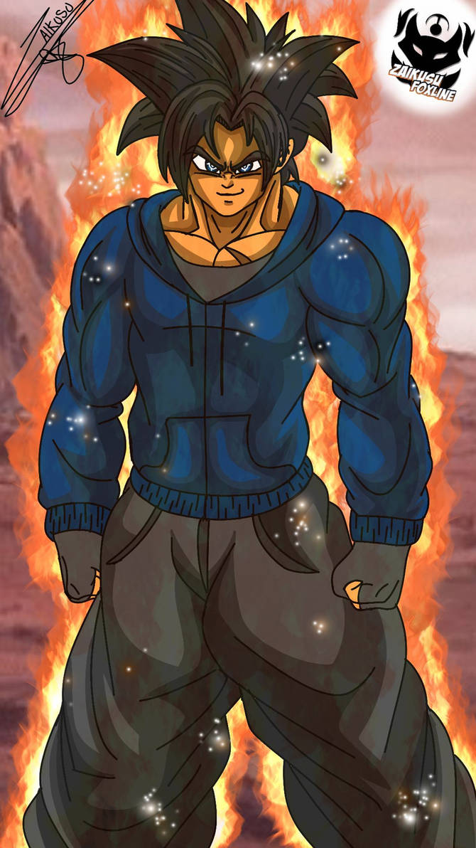 Super Saiyan Blue Goku Redraw by HeroWiz on Newgrounds