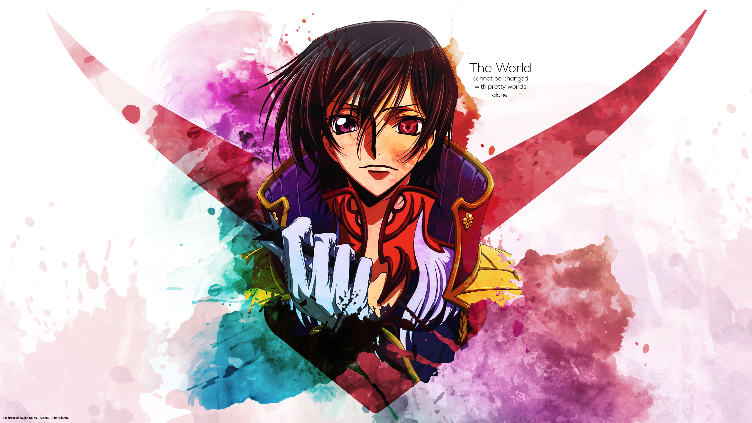 Code Geass-Lelouch Mash Up Wallpaper by flamacore on DeviantArt