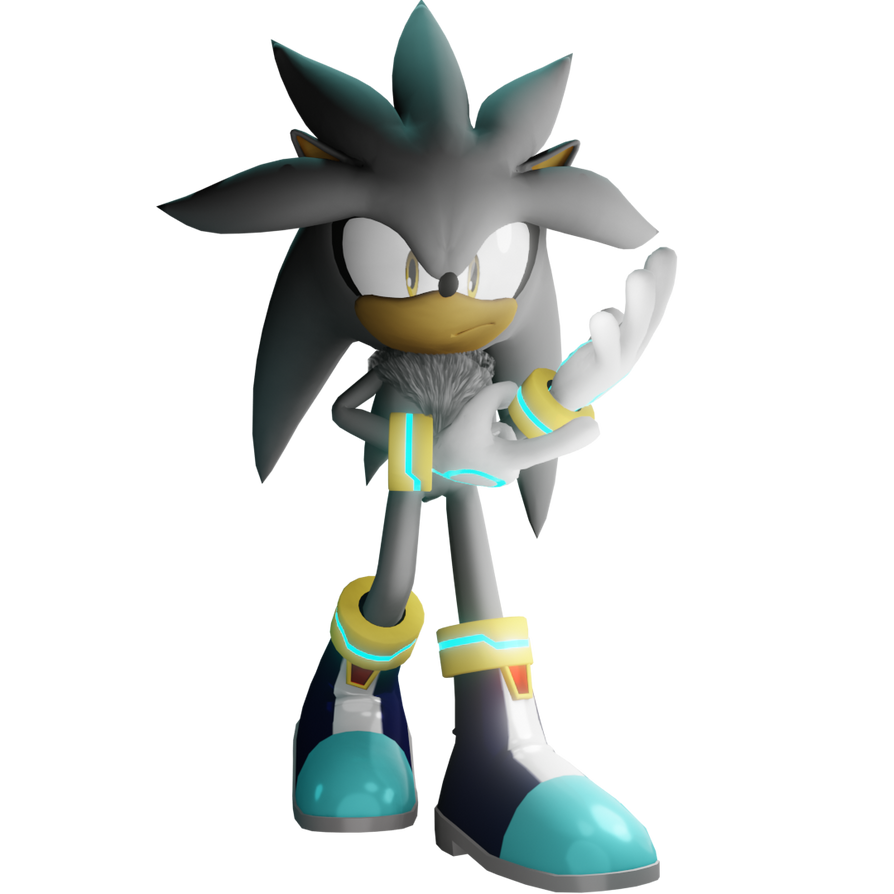 Silver Render by SonicUnbound32 on DeviantArt