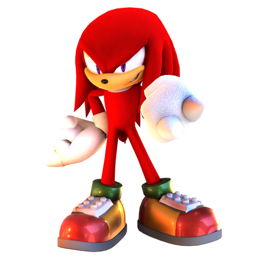 Knuckles Render by SonicUnbound32 on DeviantArt
