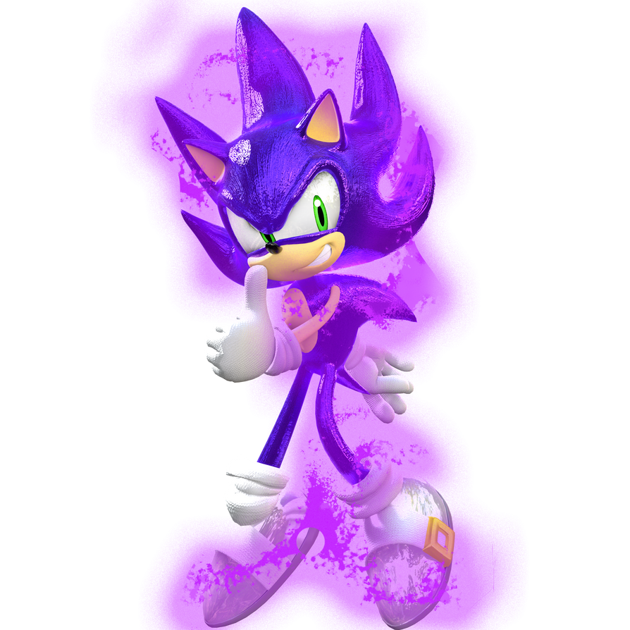 Purple Sonic by SonicUnbound32 on DeviantArt