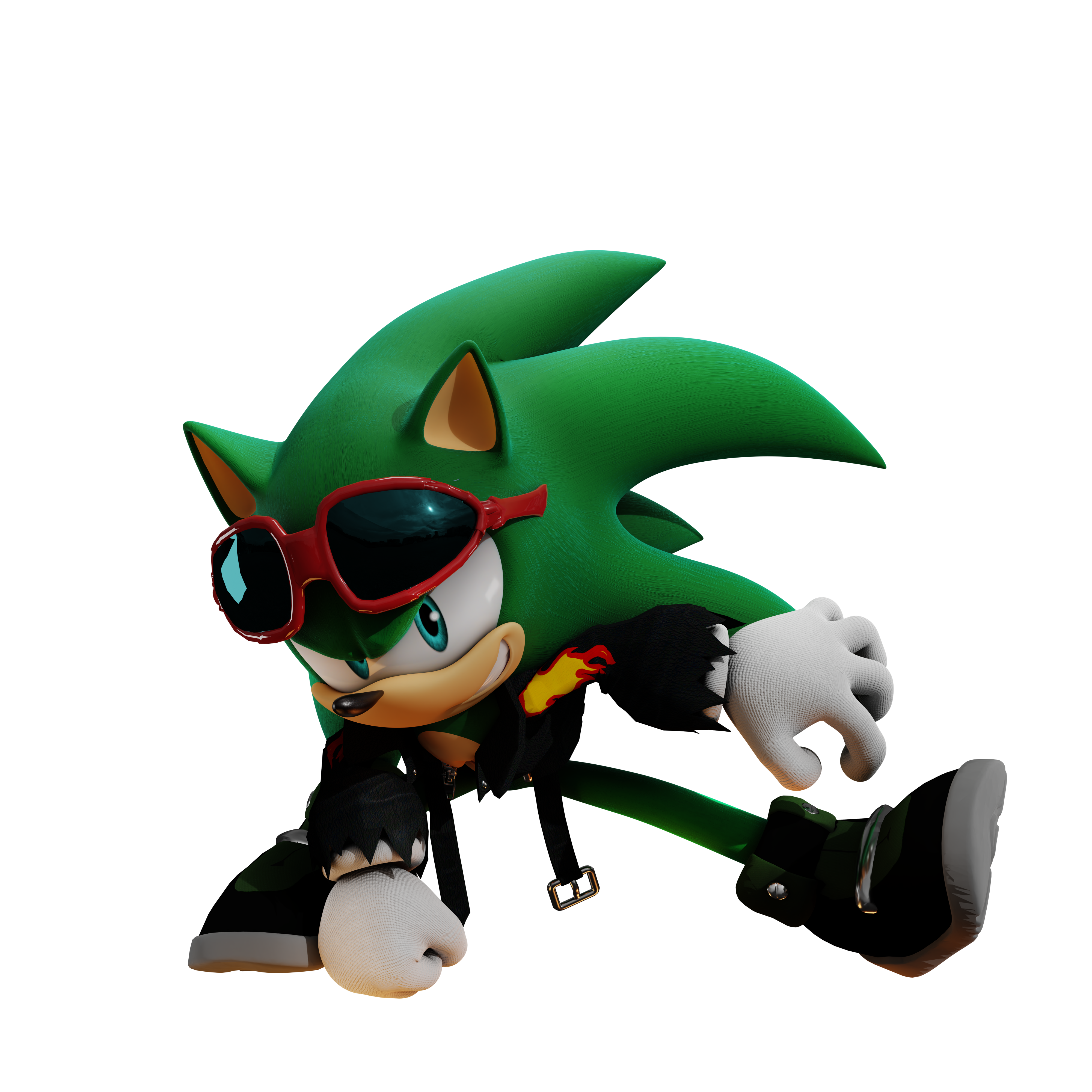 Dark Sonic 2022 Render by Detexki99 on DeviantArt