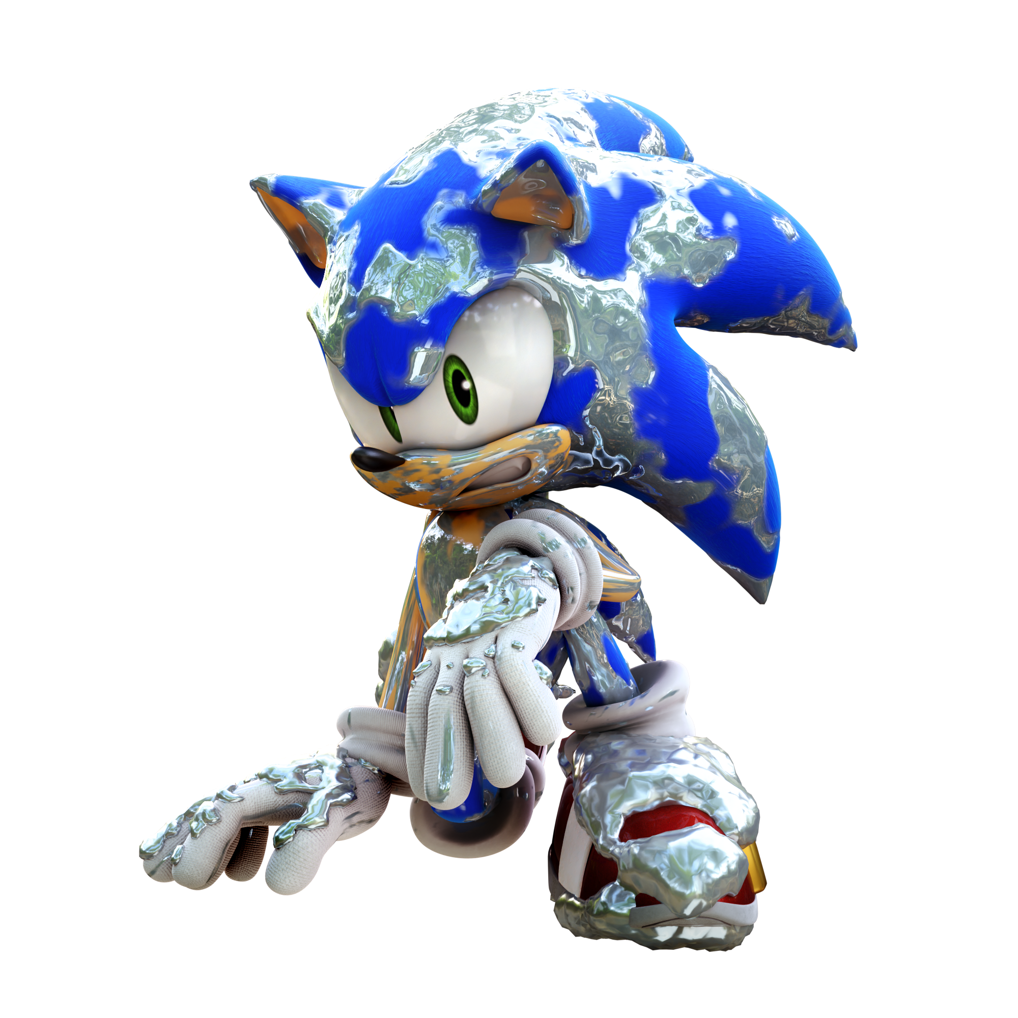 Hyper Sonic 2023 Render by Detexki99 on DeviantArt