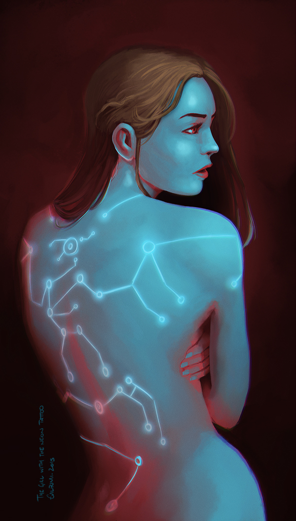 The girl with the neon tattoo - Final by EvilPNMI