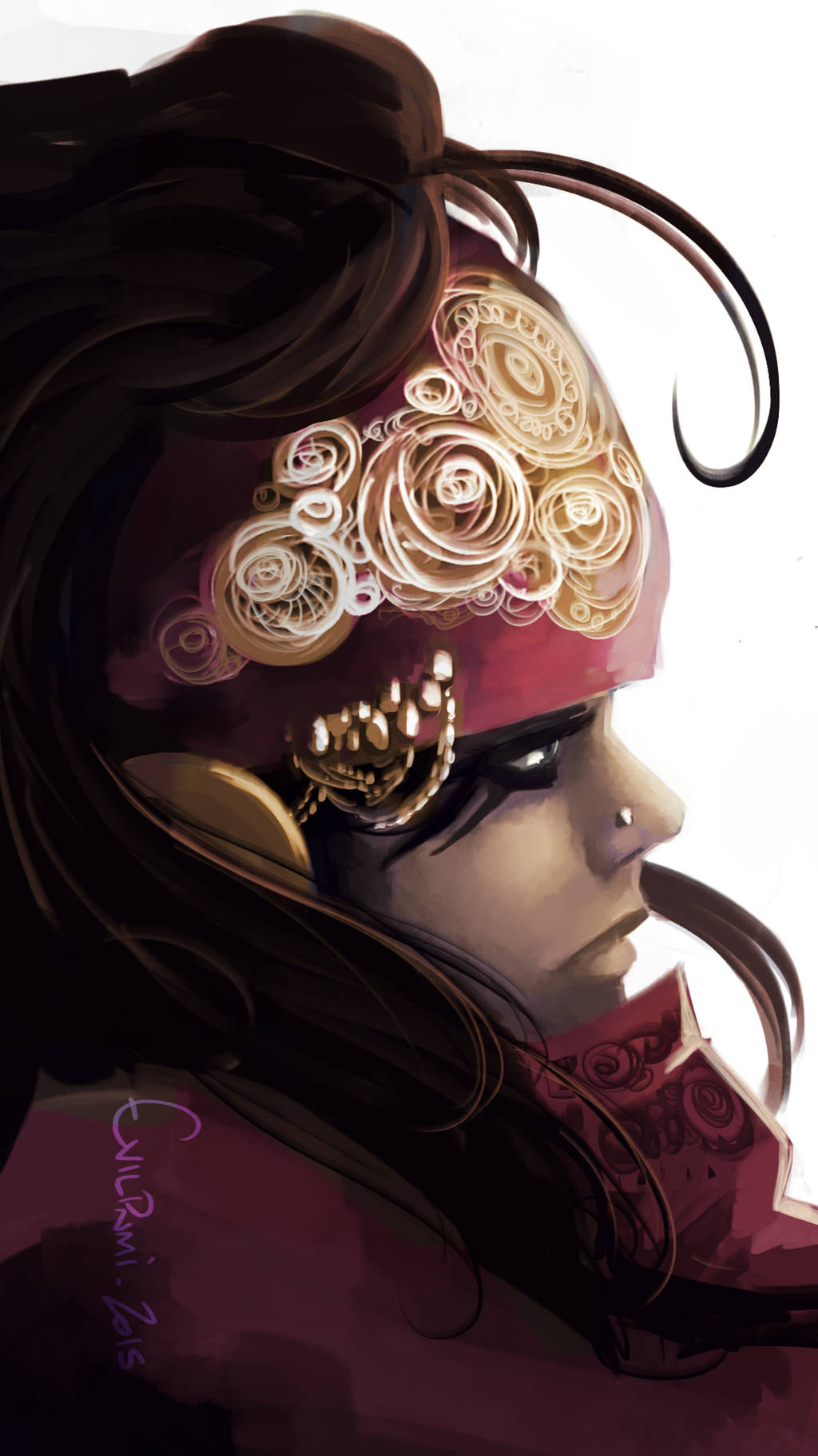 Speedpainting / 1H Warmup by EvilPNMI