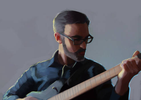Id 2017 - selfportrait with guitar