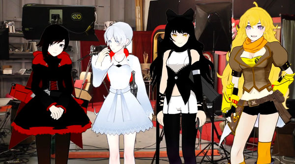 Team RWBY Together by godjacob on DeviantArt