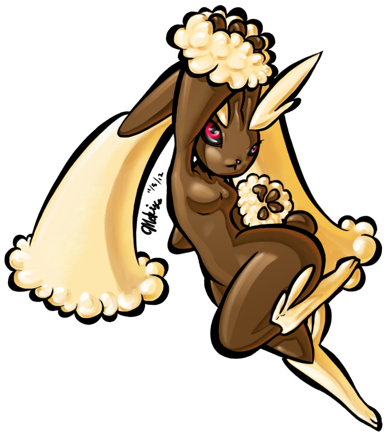 Pokemon 428 - Lopunny Color