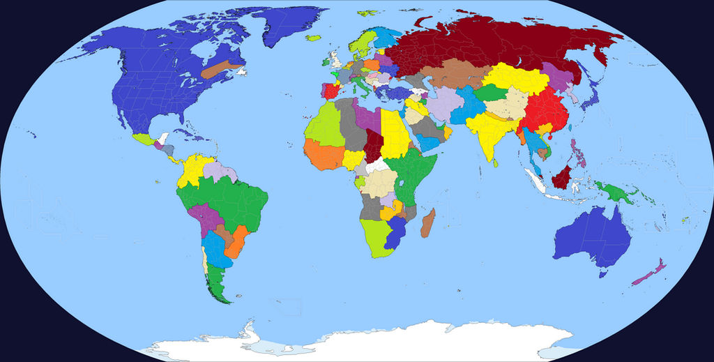 Alt-History Map - Similar to Real-Life by Kaim46 on DeviantArt