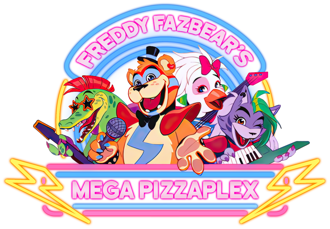 FNaF | Freddy Fazbear's Mega Pizzaplex Logo by UnderScoreYT on DeviantArt