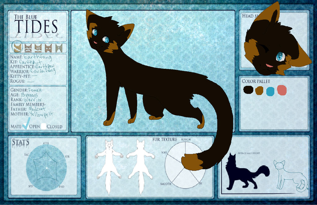 Earthfang Thunderclan The-Blue-Tides