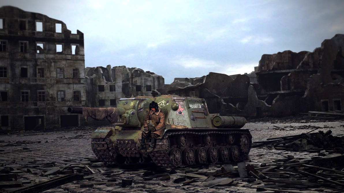 Soviet tankman and cat by BogdanKuznetsov on DeviantArt