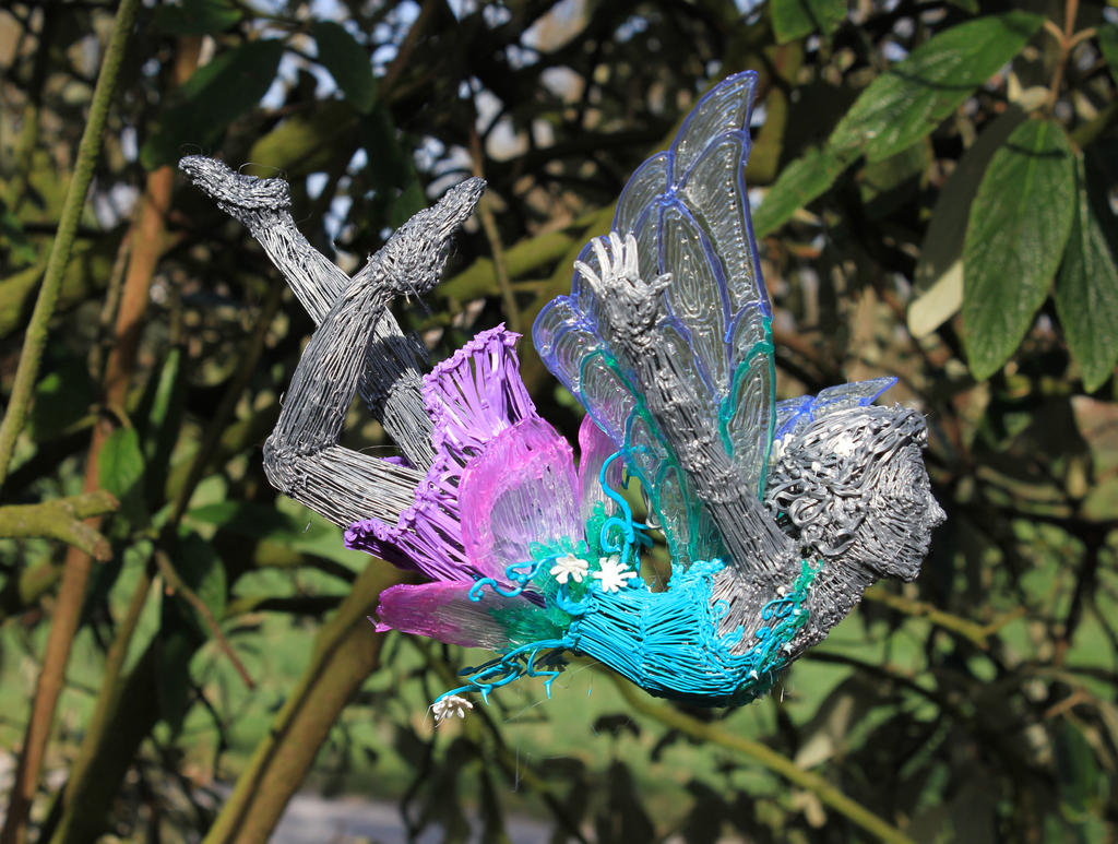 Spring fairy flying by DrawingBeyondPaper on DeviantArt