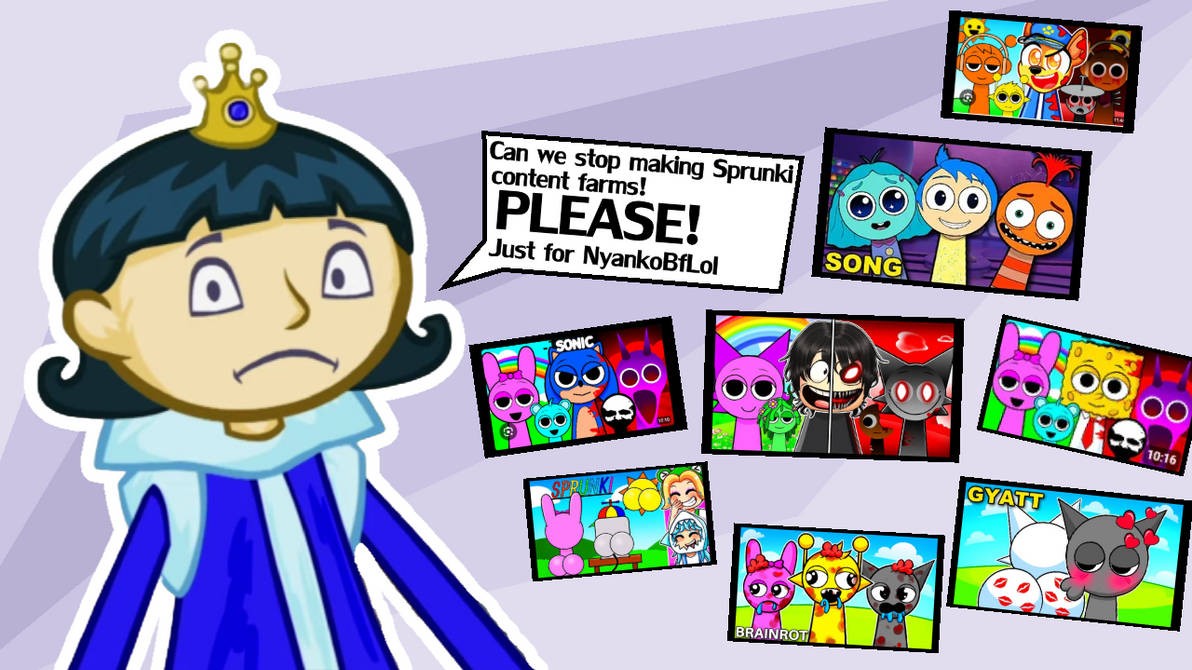 Can we stop making Sprunki content farms? by john5680 on DeviantArt