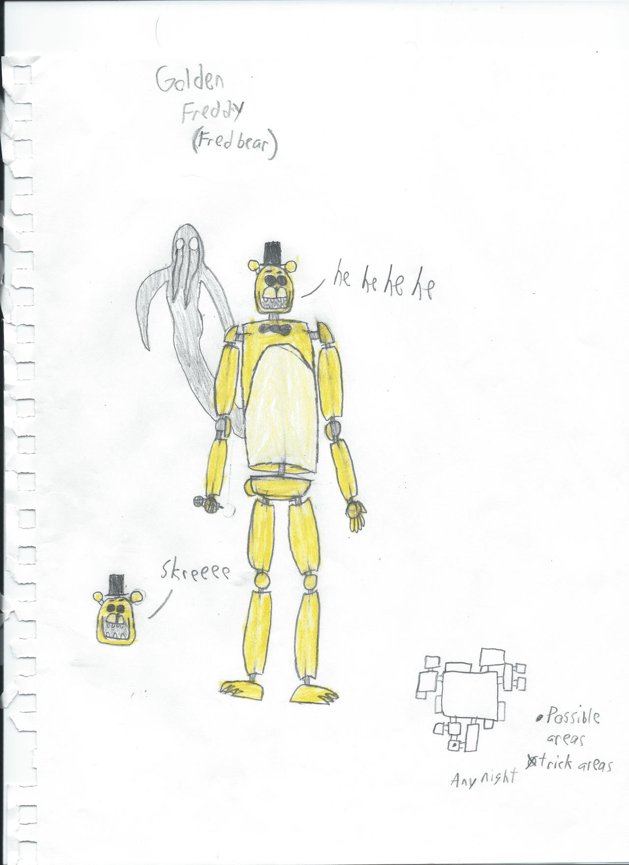 Golden Freddy By MapsNStuff On DeviantArt
