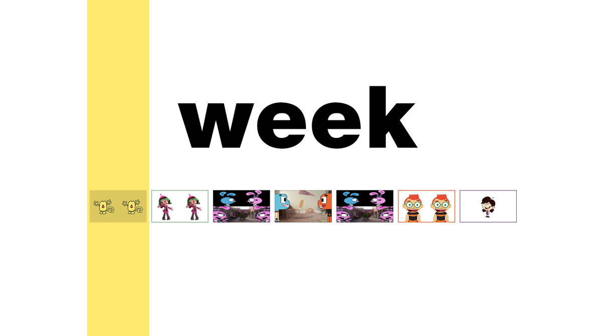 Week by doublekids07 on DeviantArt