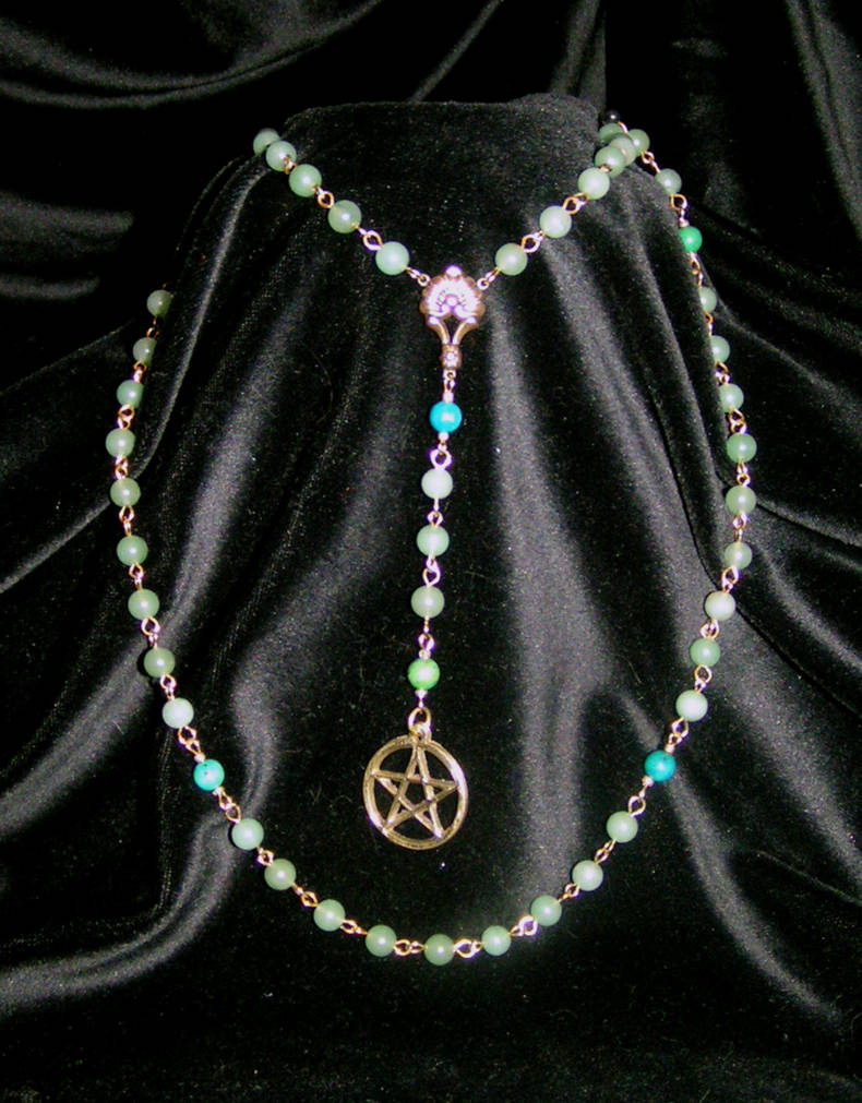 Earth pagan rosary by redLillith on DeviantArt