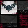 Sanguine Garden choker