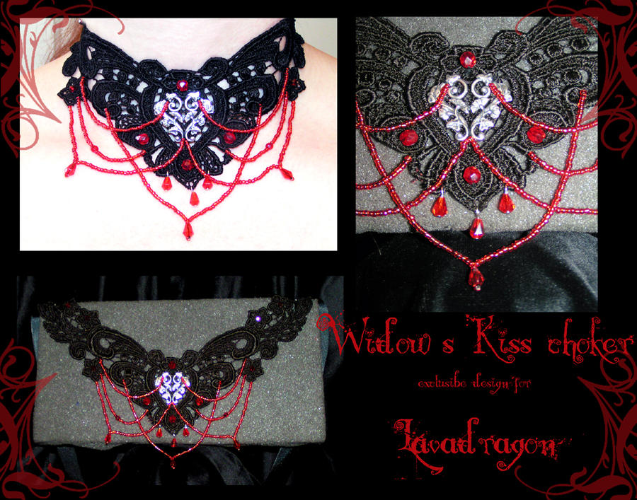 Widow's Kiss choker