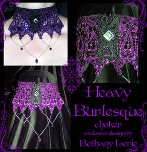 Heavy Burlesque choker