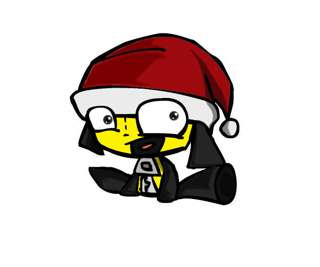 Gir goes Christmassy