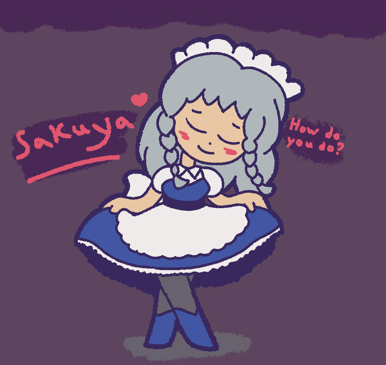 Sakuya Rabbit Doodle Sakuya by Kapus49 on DeviantArt