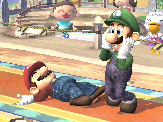 Mario's dead.