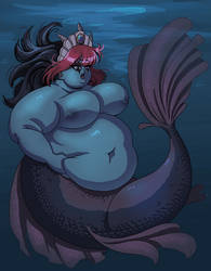 OC: Mumia the Deep-Sea Siren Queen